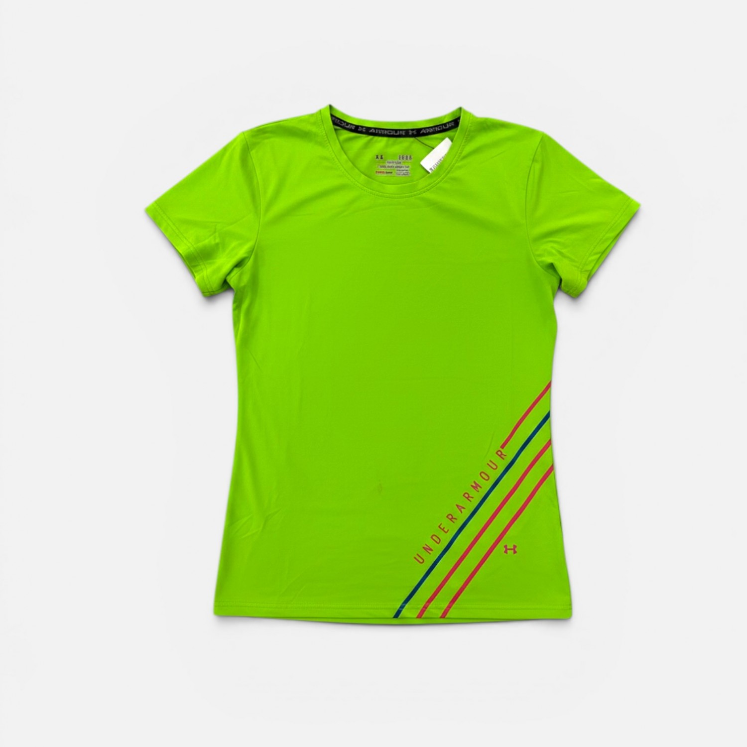 Under Armour Γυναικείο Αθλητικό T-Shirt Πράσινο Neon XL